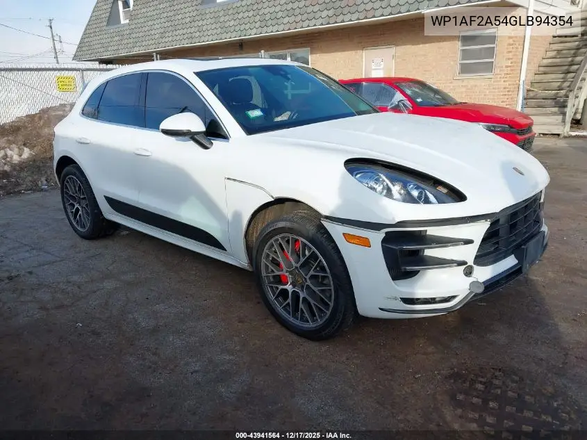 WP1AF2A54GLB94354 2016 Porsche Macan Turbo