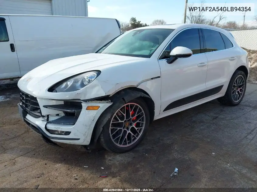 WP1AF2A54GLB94354 2016 Porsche Macan Turbo