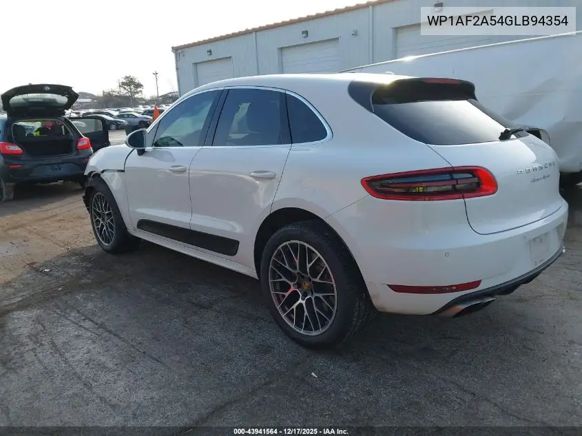 WP1AF2A54GLB94354 2016 Porsche Macan Turbo