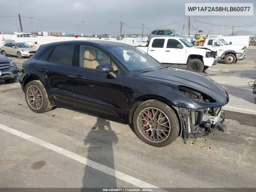 WP1AF2A58HLB60077 2017 Porsche Macan Turbo