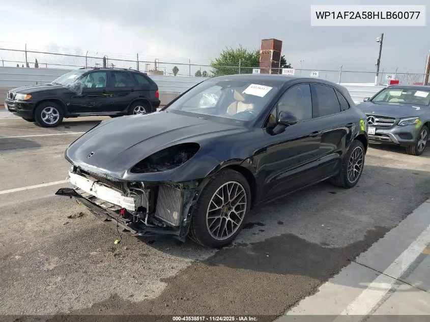 WP1AF2A58HLB60077 2017 Porsche Macan Turbo