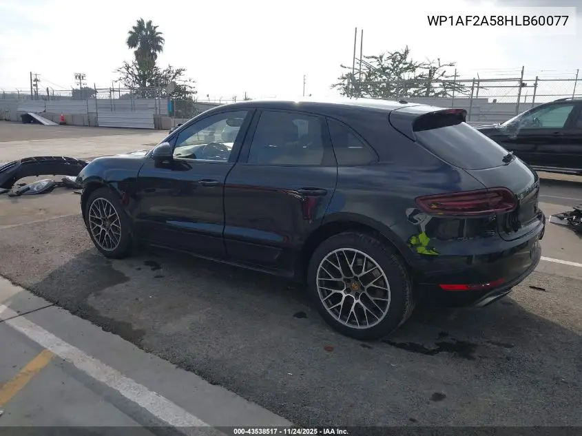 WP1AF2A58HLB60077 2017 Porsche Macan Turbo
