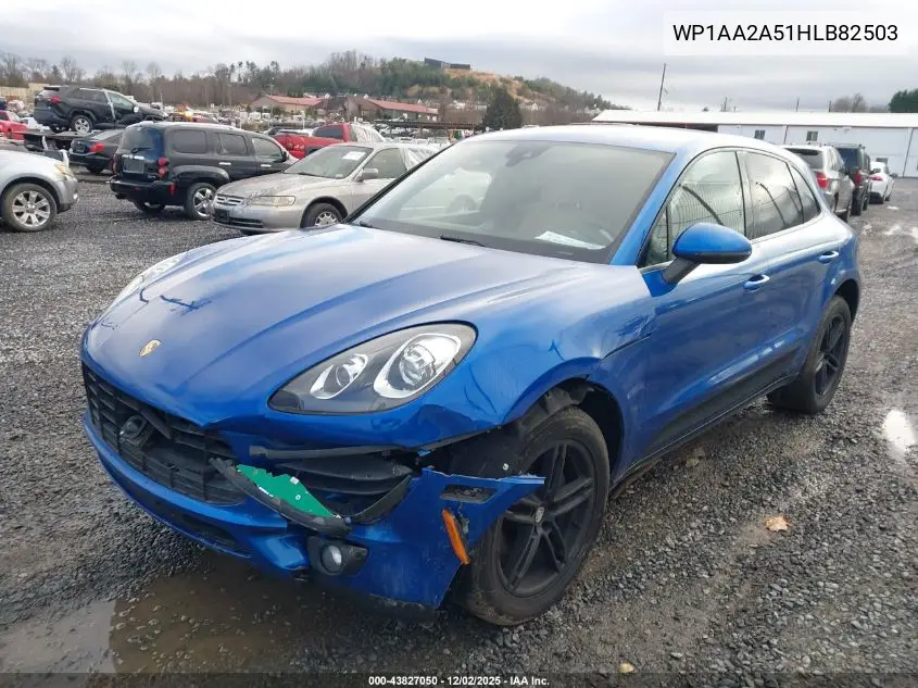 WP1AA2A51HLB82503 2017 Porsche Macan