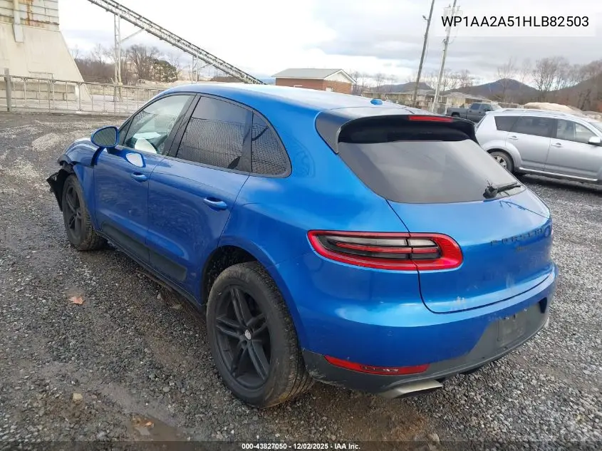 WP1AA2A51HLB82503 2017 Porsche Macan