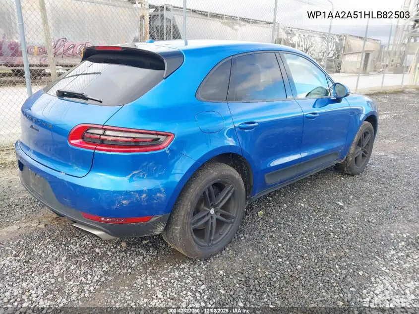 WP1AA2A51HLB82503 2017 Porsche Macan