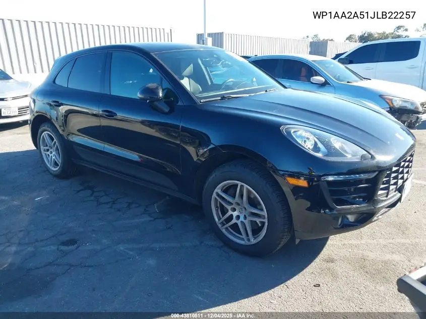 WP1AA2A51JLB22257 2018 Porsche Macan
