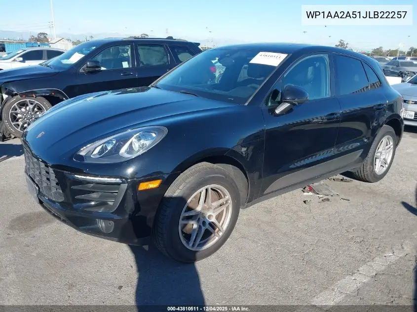 WP1AA2A51JLB22257 2018 Porsche Macan