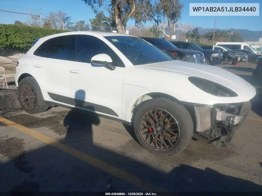 WP1AB2A51JLB34440 2018 Porsche Macan S