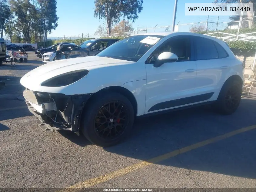 WP1AB2A51JLB34440 2018 Porsche Macan S