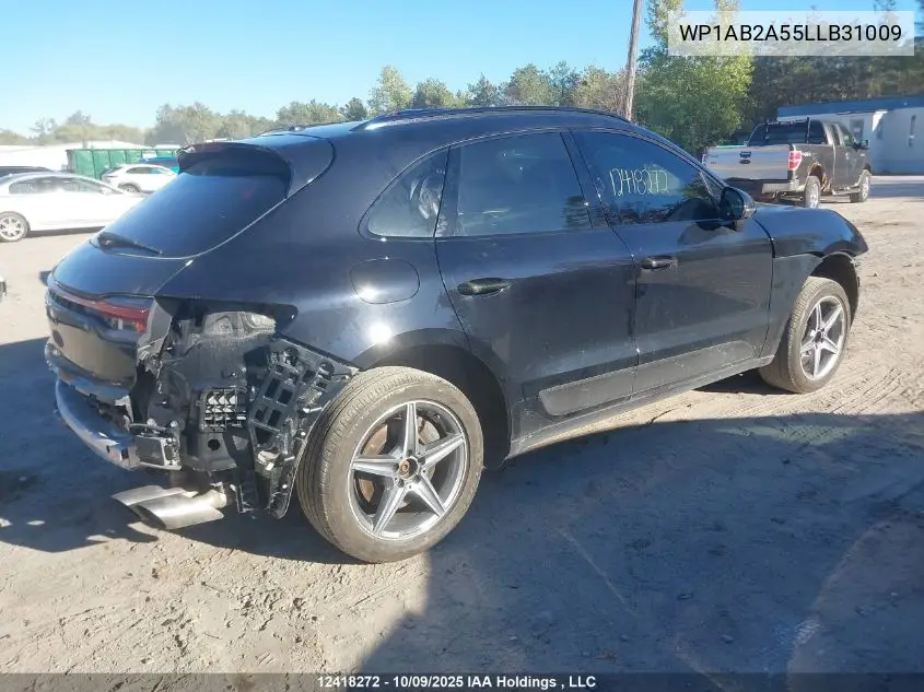 WP1AB2A55LLB31009 2020 Porsche Macan S