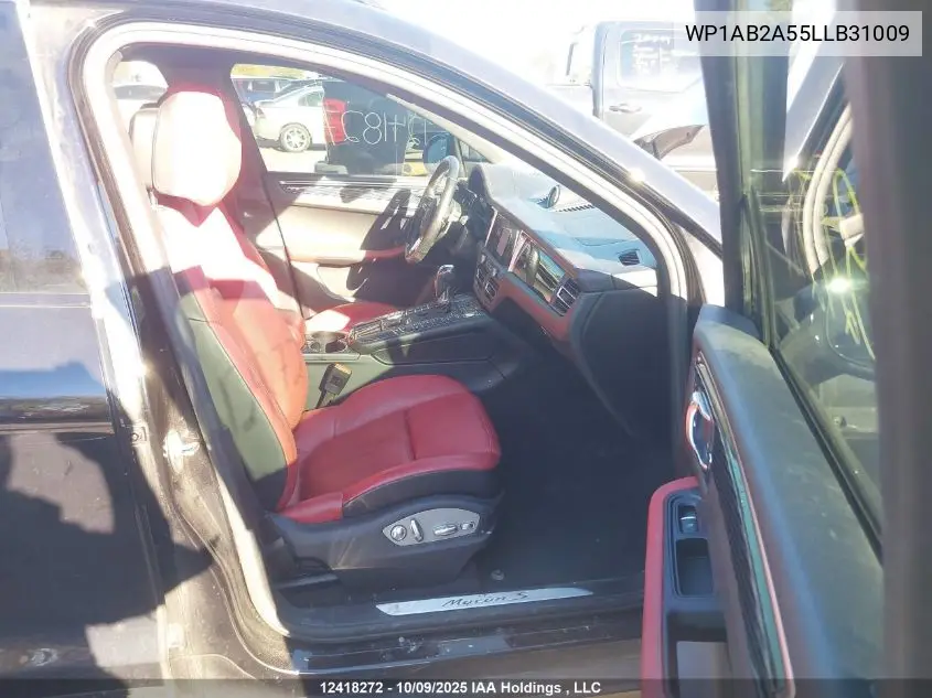WP1AB2A55LLB31009 2020 Porsche Macan S