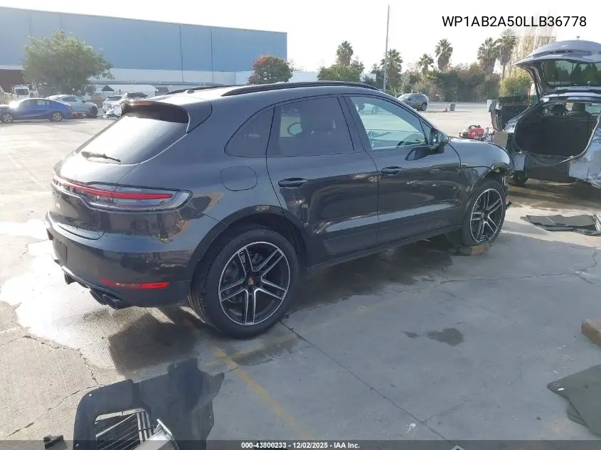 WP1AB2A50LLB36778 2020 Porsche Macan S