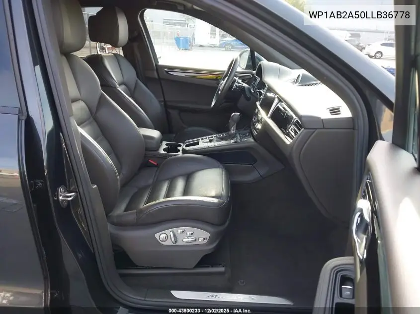 WP1AB2A50LLB36778 2020 Porsche Macan S