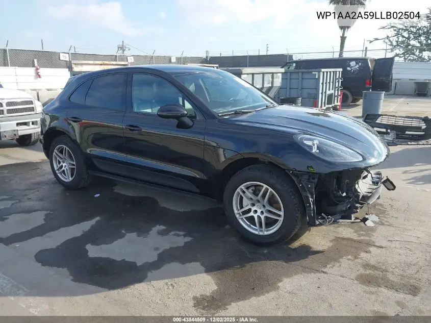 WP1AA2A59LLB02504 2020 Porsche Macan