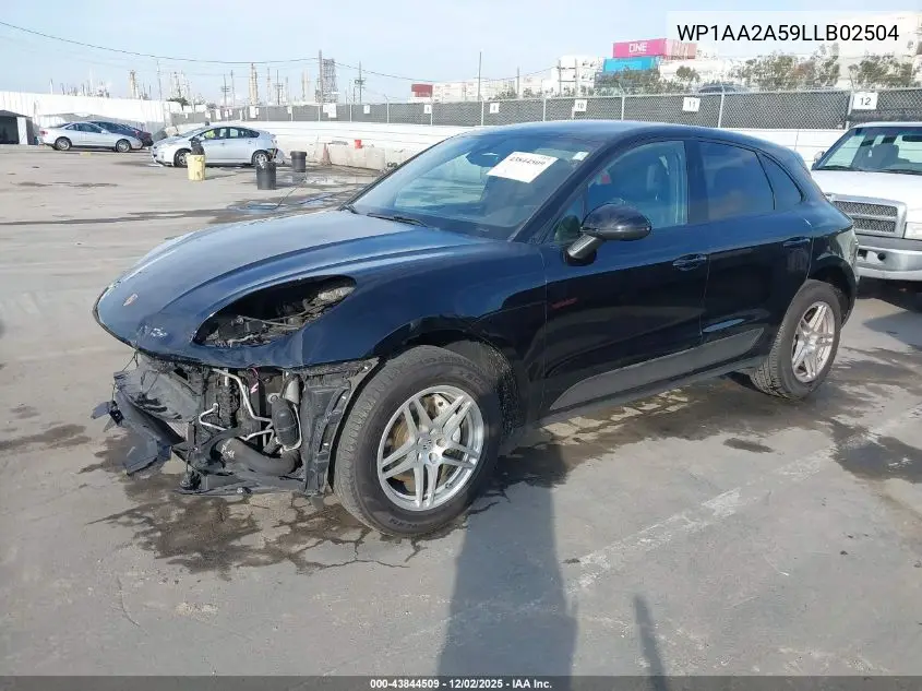 WP1AA2A59LLB02504 2020 Porsche Macan