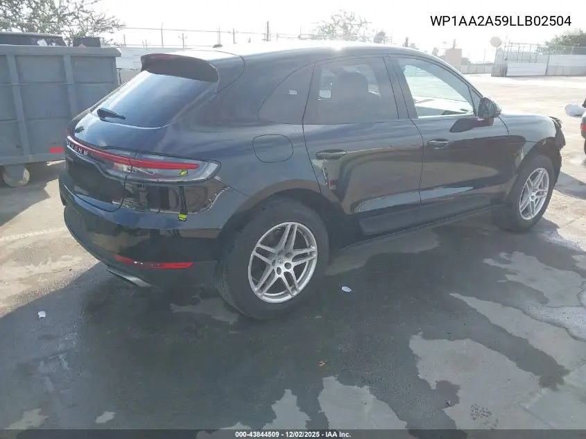 WP1AA2A59LLB02504 2020 Porsche Macan