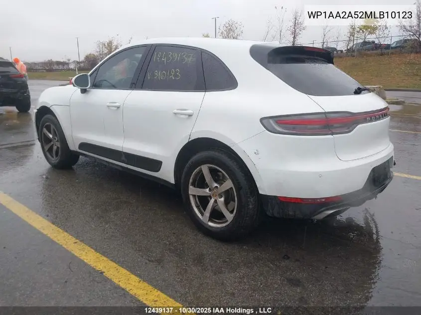 WP1AA2A52MLB10123 2021 Porsche Macan