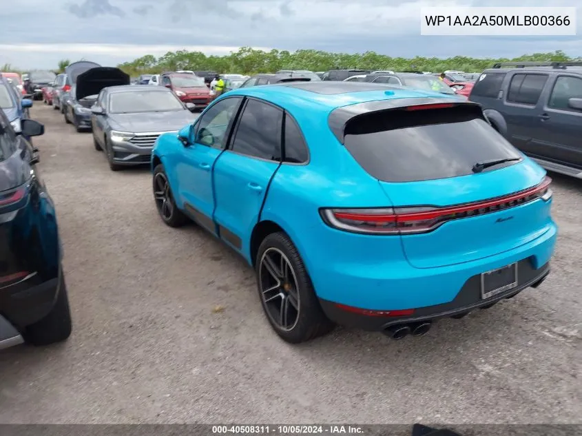 WP1AA2A50MLB00366 2021 Porsche Macan