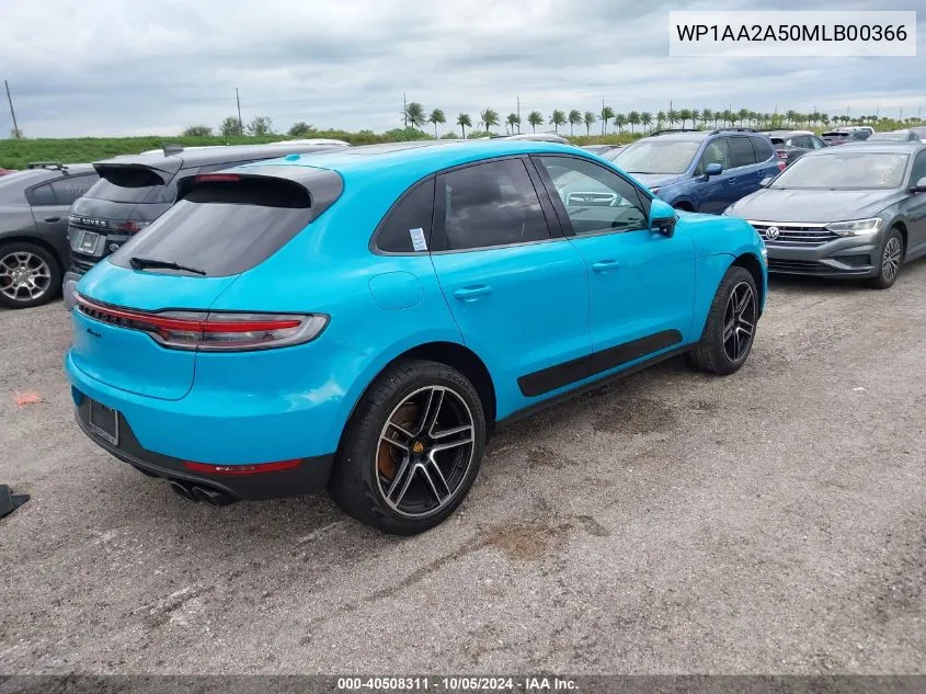 WP1AA2A50MLB00366 2021 Porsche Macan