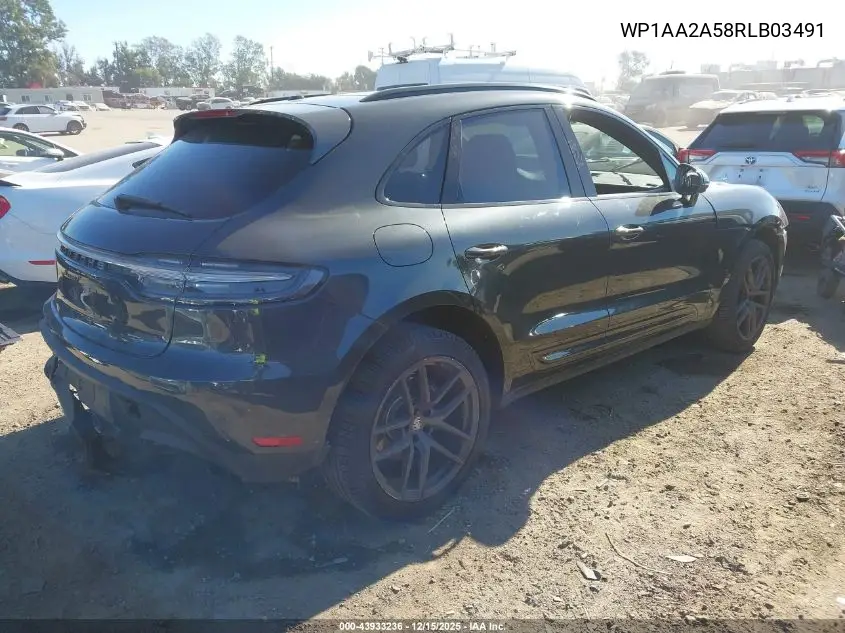 WP1AA2A58RLB03491 2024 Porsche Macan T