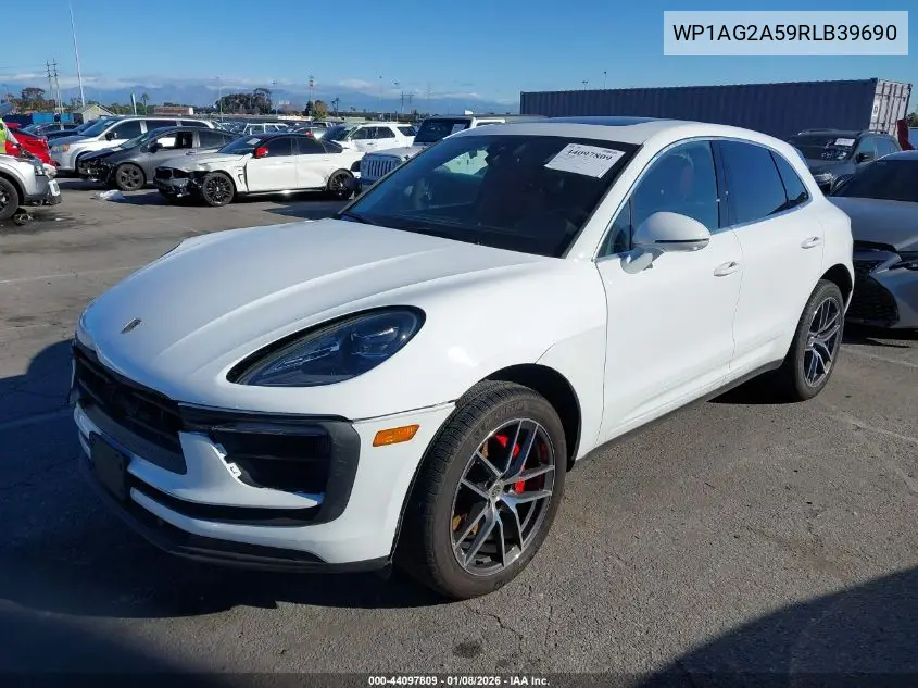 WP1AG2A59RLB39690 2024 Porsche Macan S