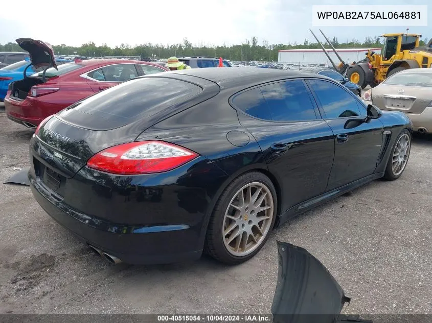 WP0AB2A75AL064881 2010 Porsche Panamera 4S/S