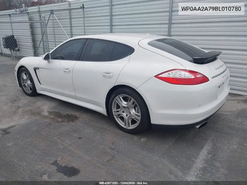 WP0AA2A79BL010780 2011 Porsche Panamera 4