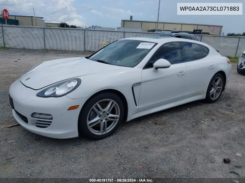 WP0AA2A73CL071883 2012 Porsche Panamera 4