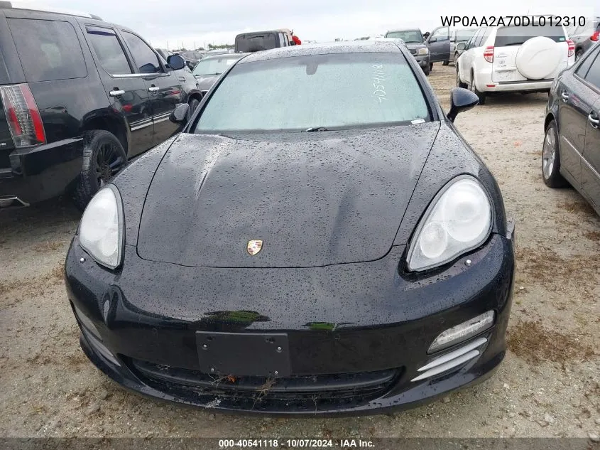 WP0AA2A70DL012310 2013 Porsche Panamera 2/4