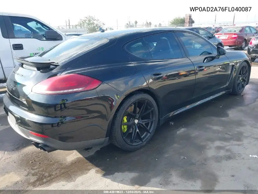 WP0AD2A76FL040087 2015 Porsche Panamera E-Hybrid S