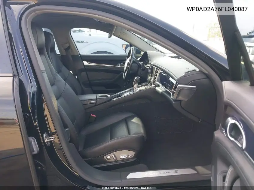 WP0AD2A76FL040087 2015 Porsche Panamera E-Hybrid S
