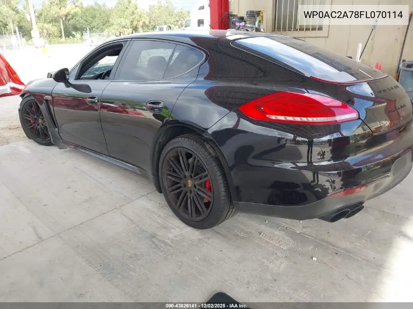 WP0AC2A78FL070114 2015 Porsche Panamera Turbo