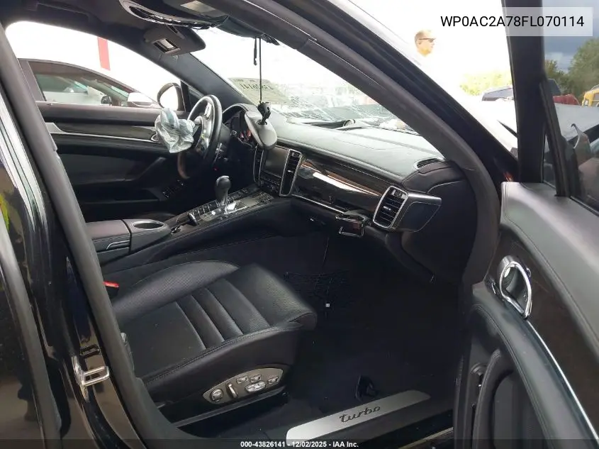 WP0AC2A78FL070114 2015 Porsche Panamera Turbo