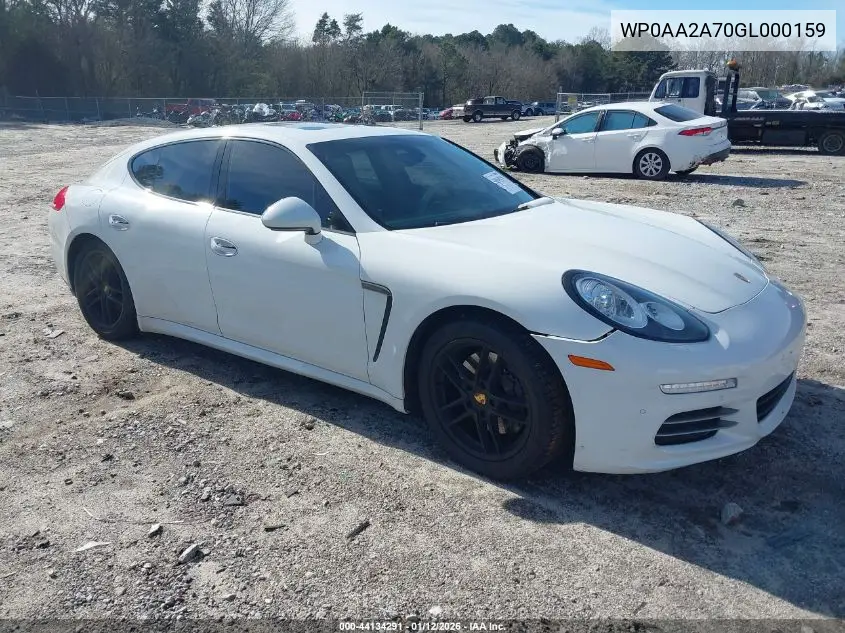 WP0AA2A70GL000159 2016 Porsche Panamera 4