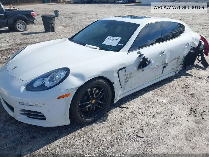 WP0AA2A70GL000159 2016 Porsche Panamera 4