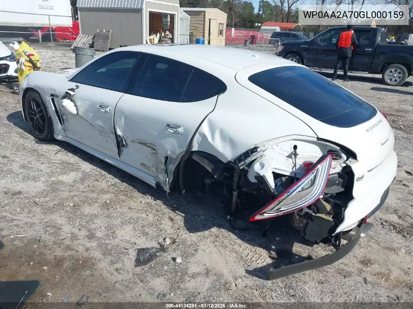 WP0AA2A70GL000159 2016 Porsche Panamera 4
