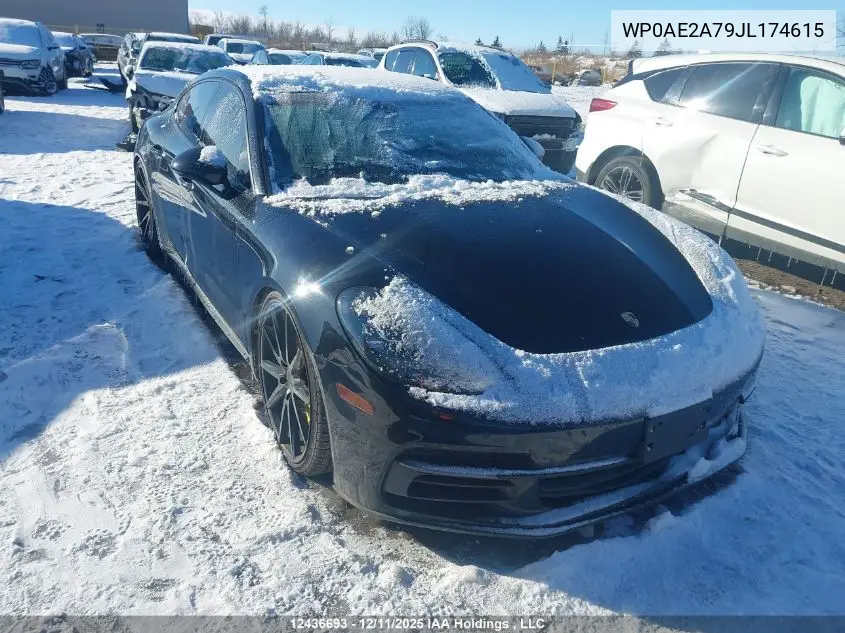 WP0AE2A79JL174615 2018 Porsche Panamera 4 E-Hybrid