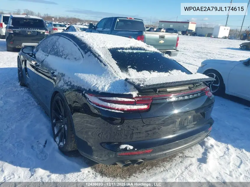WP0AE2A79JL174615 2018 Porsche Panamera 4 E-Hybrid