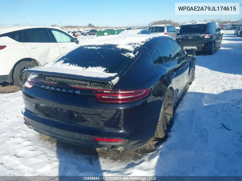WP0AE2A79JL174615 2018 Porsche Panamera 4 E-Hybrid