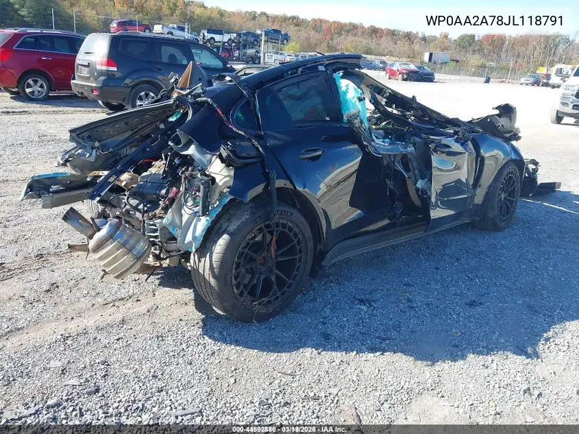 WP0AA2A78JL118791 2018 Porsche Panamera 4