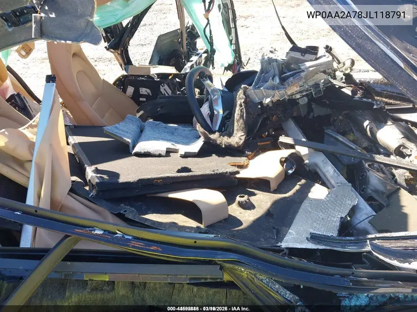 WP0AA2A78JL118791 2018 Porsche Panamera 4