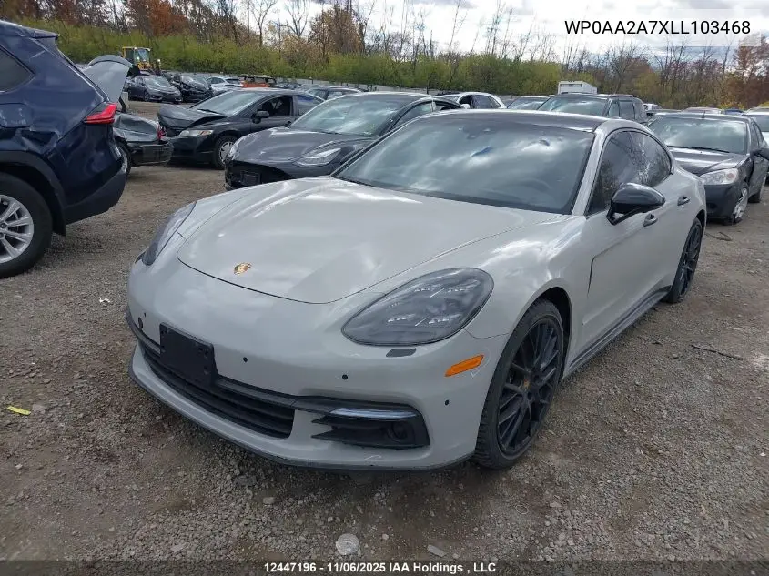 WP0AA2A7XLL103468 2020 Porsche Panamera 4/4 10 Years Edition