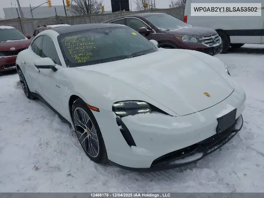 WP0AB2Y18LSA53502 2020 Porsche Taycan 4S