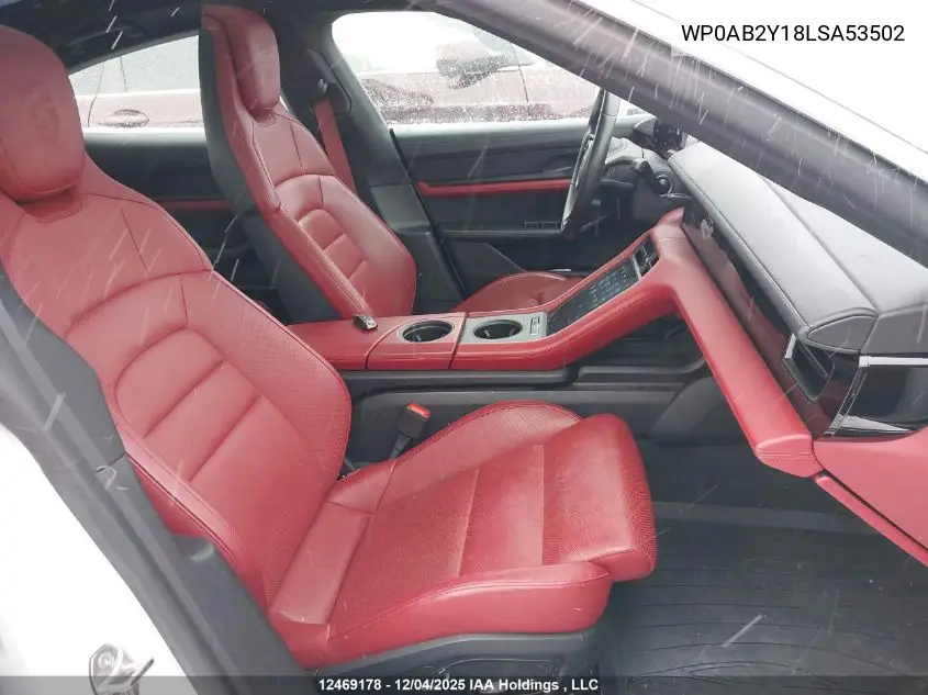 WP0AB2Y18LSA53502 2020 Porsche Taycan 4S