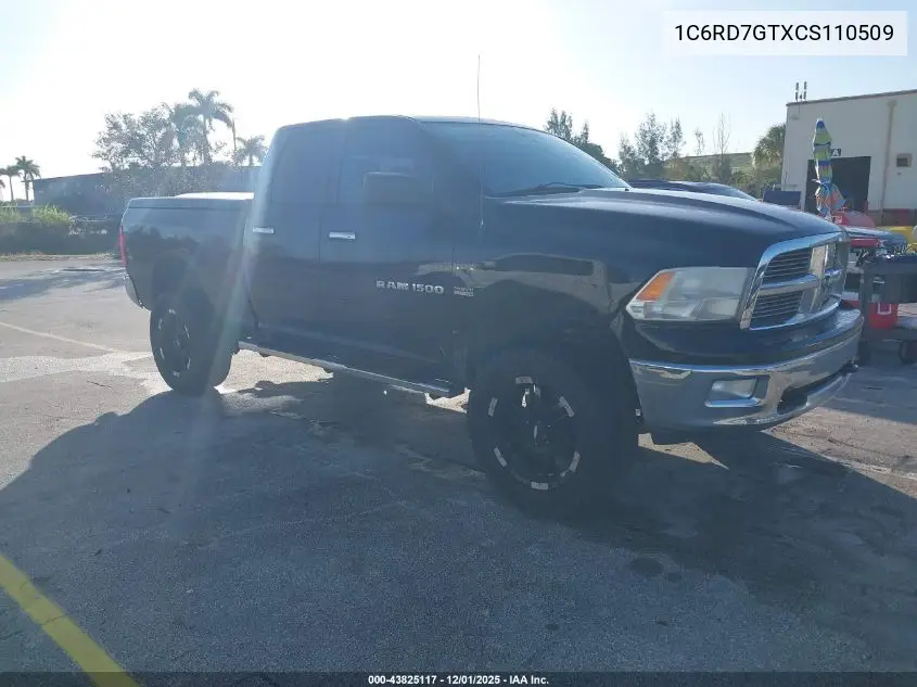 1C6RD7GTXCS110509 2012 Ram 1500 Slt