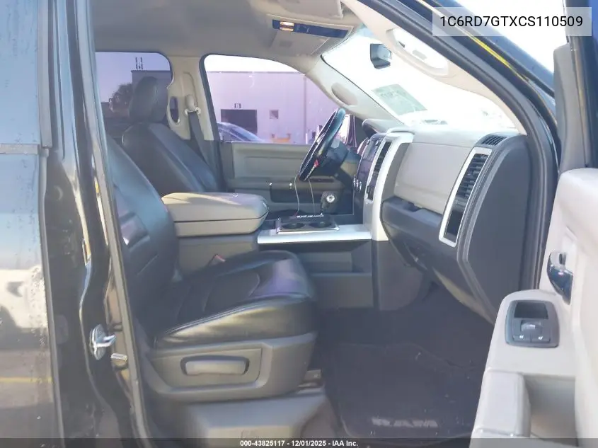 1C6RD7GTXCS110509 2012 Ram 1500 Slt
