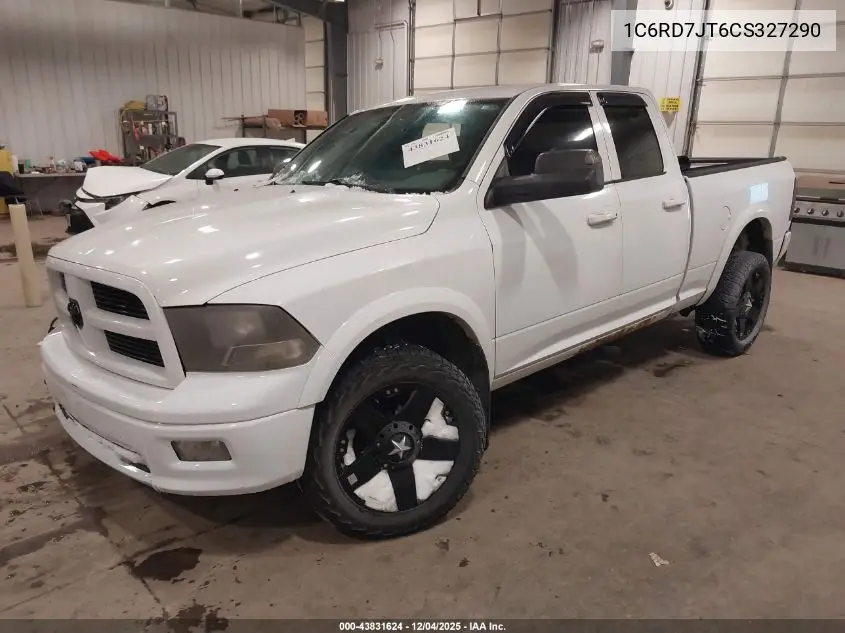 1C6RD7JT6CS327290 2012 Ram 1500 Laramie
