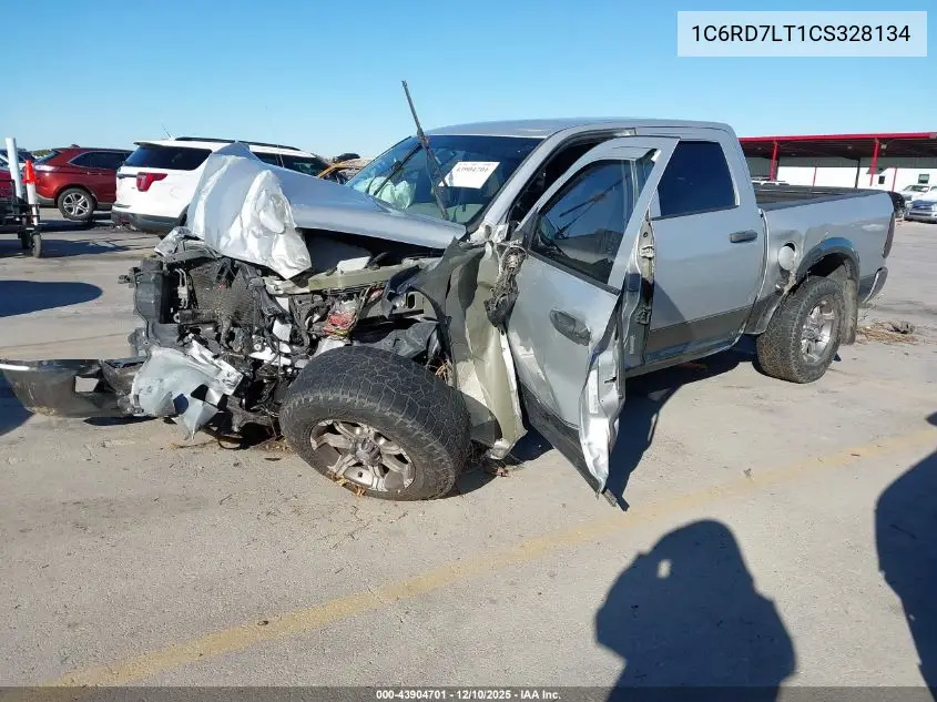 1C6RD7LT1CS328134 2012 Ram 1500 Slt