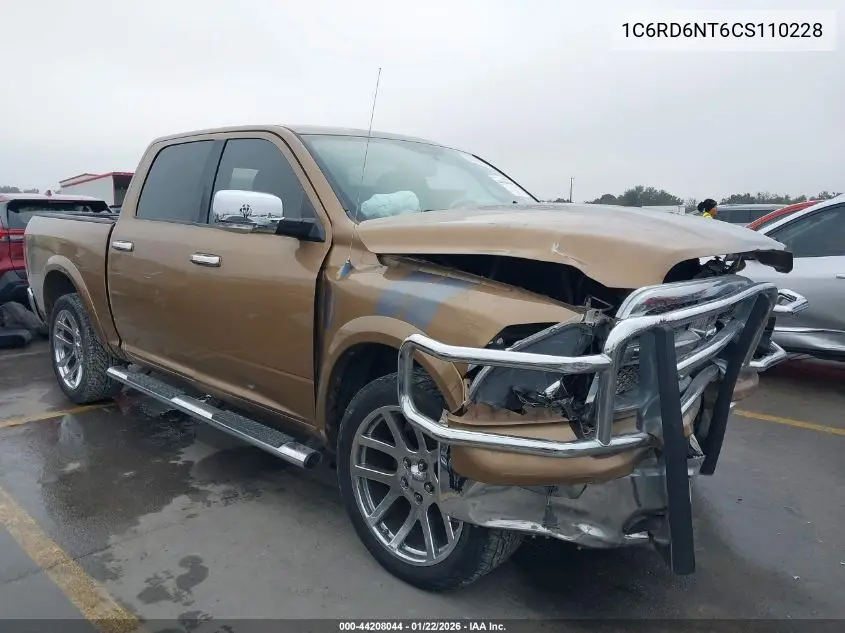 1C6RD6NT6CS110228 2012 Ram 1500 Laramie