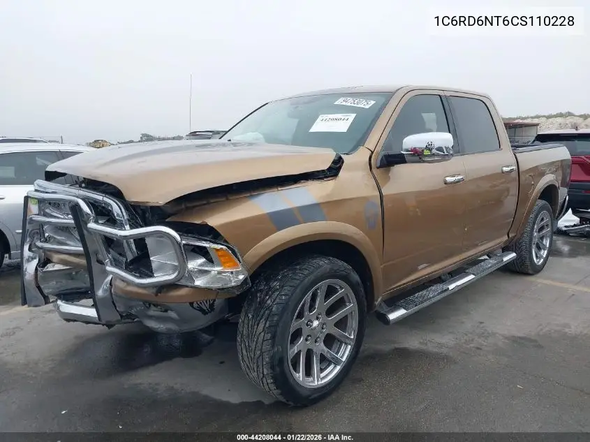 1C6RD6NT6CS110228 2012 Ram 1500 Laramie